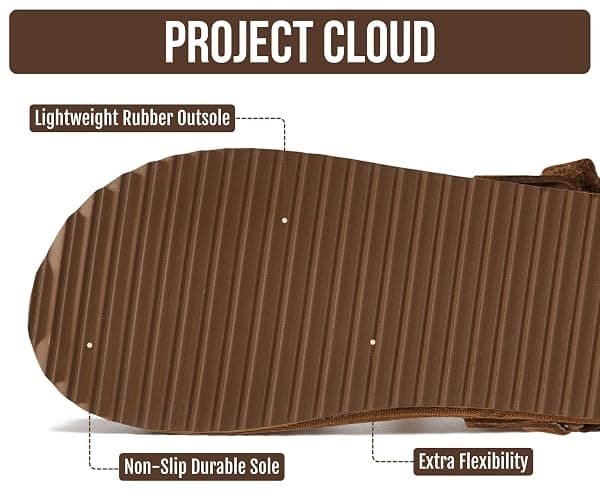 100% Genuine Leather Platform Mule Clogs for Women - Fall Shoes for Women | Memory Foam Insole; Adjustable Straps; Lightweight Platform; Non-Slip Sole; Womens Clogs & Mules; Genuine Leather Daily Wear thumbnail 4