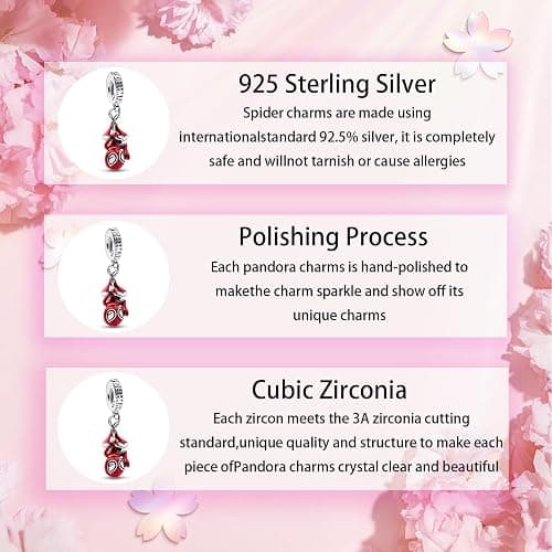 HuooNew 925 Sterling Silver, City Heroes Bead Pendant Charms Fit European Bracelets Necklaces Make DIY Jewellery Gifts for Ladies thumbnail 2