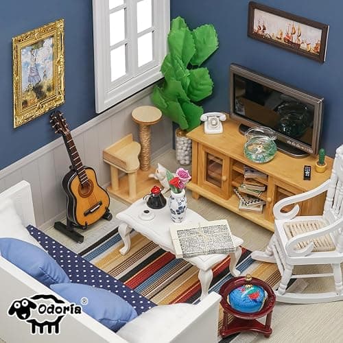 Odoria 1/12 Miniature Baby Nursery Furniture Set Dollhouse Accessories thumbnail 9
