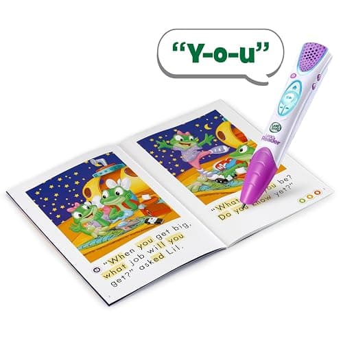 LeapFrog LeapReader System Learn-to-Read 10 Book Mega Pack, Pink thumbnail 5