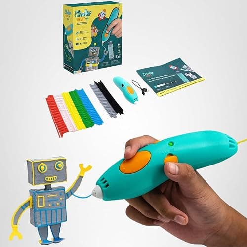 3Doodler Start+ Essentials 3D Pen Set for Kids, Easy to Use, Learn from Home Art Activity Set, Educational STEM Toy for Boys & Girls Ages 6+ thumbnail 8