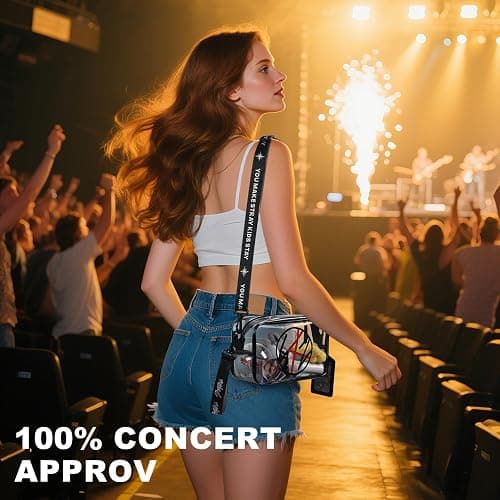 SGESYE Stray Light stick Storage Bag Transparent PVC Shoulder Bag Concert Crossbody Bag For Skz's Stay Fans Gifts thumbnail 2