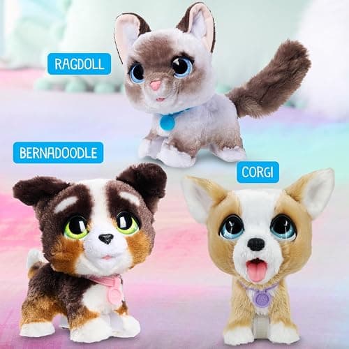 furReal Newborns Puppy Interactive Pet, Small Plush Puppy with Sounds and Motion, Holiday Stocking Stuffers, Gifts, Presents, Kids Toys for Ages 4 Up by Just Play thumbnail 7