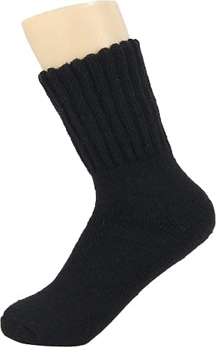 BomKinta Boot Socks for Women Winter Solid Thick Warm Socks Cozy Crew Socks Christmas Gift thumbnail 4