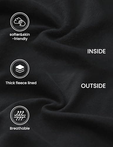 CRZ YOGA Fleece Lined Half Zip Sweatshirt for Women - Pullover Funnel Neck Workout Casual Sweat Shirts with Pocket thumbnail 3