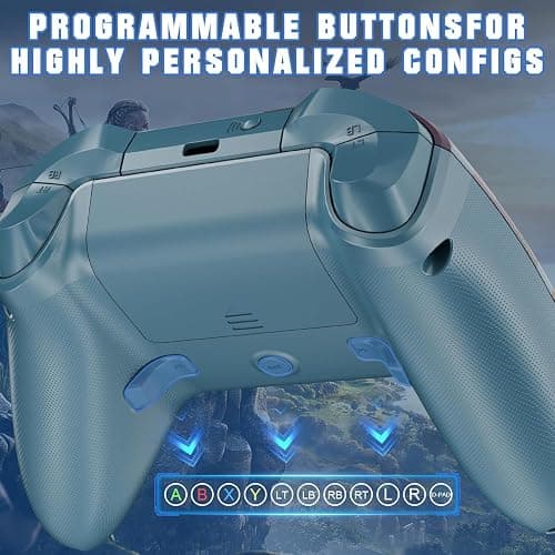 Nonbliep Wireless for Xbox Controller, Compatible with Xbox One X|S, Xbox Series X|S, PC, Special Edition Custom Wireless Controller with 6-Axis Motion Control/3.5mm Audio Jack/Dual Vibration/Turbo thumbnail 6