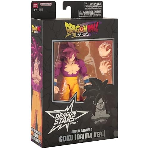 Dragon Stars Series - Dragon Ball DAIMA - Super Saiyan 4 Goku [DAIMA Ver.] 6.5" Action Figure thumbnail 8