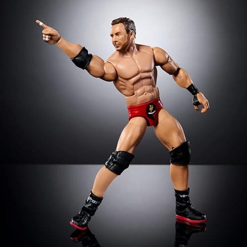 Mattel WWE Elite Collection Action Figure & Accessories, Series #108 LA Knight 6-inch Collectible with 25 Articulation Points & Swappable Hands - LA Knight thumbnail 5