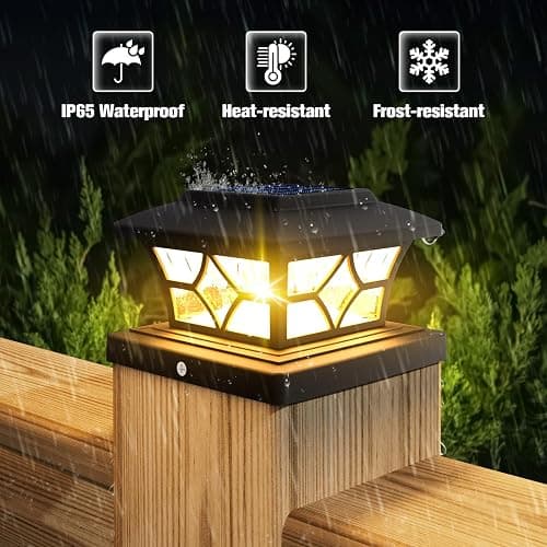 Solar Light Caps for Deck thumbnail 2