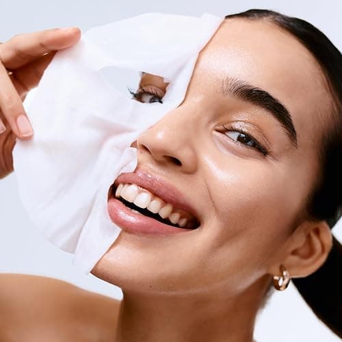 Garnier Tuchmasken Set für jeden Hauttyp, 7 Gesichtsmasken für trockene bis normale Haut, Vegane Formel mit Hyaluronsäure, Hydra Bomb und Nutri Bomb Maskenset, 7 x 28 g thumbnail 8