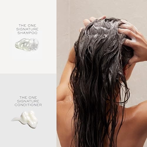 Kristin Ess Signature Shampoo and Conditioner Set with Pumps | Daily Sulfate Free, Color Safe, Hydrating, Moisturizes, Adds Softness & Shine - Pear Fragrance, 33.8 fl oz each 2-pack thumbnail 5