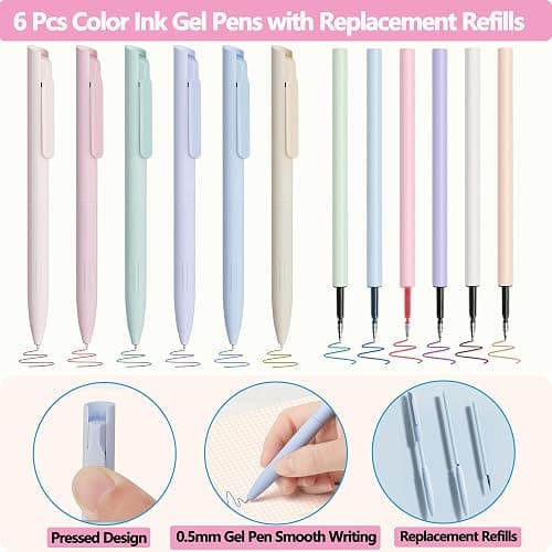32Pcs Bible Journaling Kit,Bible Study Supplies with 6pcs Highlighters No Bleed,75 Laminated Tabs,5 Magnetic Bookmarks,300 Sticky Notes,6 Color Pens with Refills,Bible Journaling Supplies for Women thumbnail 7
