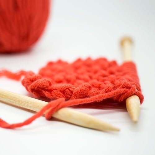 36PCS Bamboo Knitting Needles Set, BetyBedy Single Pointed Knitting Needles, 9 Inches Length Knitting Crochet Supplies for Beginners Handmade (18 Sizes from 2.0mm-10.0mm) thumbnail 6