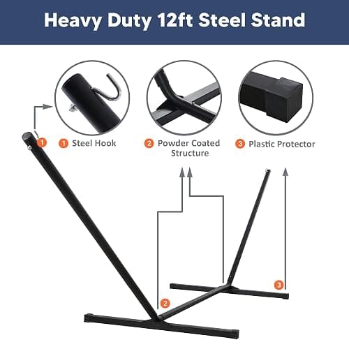 Outdoor Hammock with Stand thumbnail 7