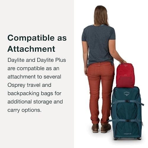 Osprey Daylite Plus Commuter Backpack - Lightweight, Everyday Pack with Laptop Sleeve and Water Bottle Pockets - Ideal for Work, School, and Travel with Storage, Smoky Desert Print/Magma Brown thumbnail 5