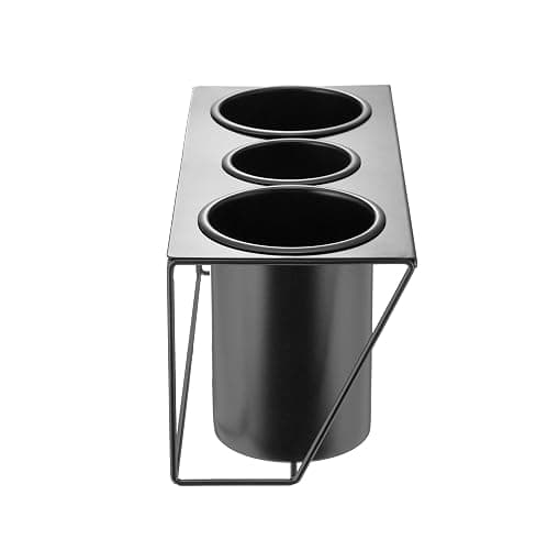 Hair Dryer Holder Hair Styling Product Care Tool Organizer Bath Supplies Accessories Tray Stand Storage Bathroom Steel Hair Dryer Holder(Black) MK470B thumbnail 5