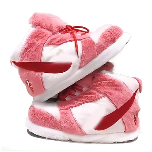 XDDCPWL Sneaker Slippers Non Slip Sole Indoor House Plush Slippers Unisex Indoor Floor Cotton Shoes - Image 1