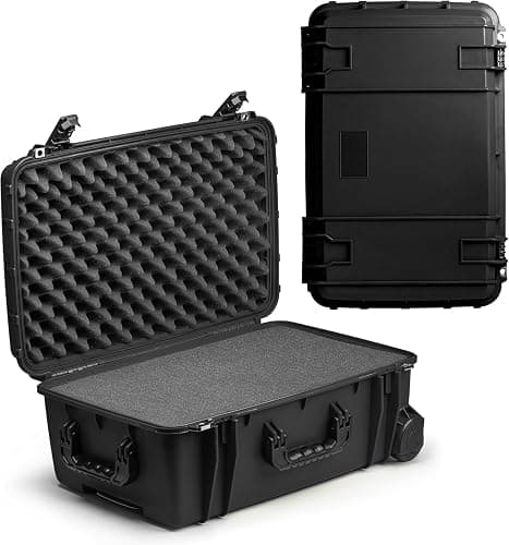 Seahorse 920 Professional Camera Protective Hard Case with Accuform Foam - TSA Approved/Mil Spec / IP67 Waterproof/USA Made for Professional Photographers Camera Enthusiasts - 920 - Foam - Black - Image 1