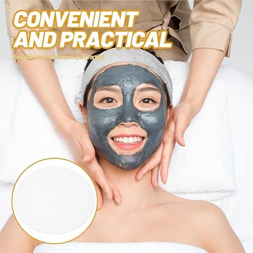 LEORX 2 pack Collagen Mask Tray Reusable Facial Mask Mold for Diy Seaweed and Mud Making Face Plate for Salon and Home Skin Care thumbnail 3