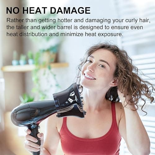 Hair Diffuser, AISEELY Universal Diffuser Hairdryer for Curly Hair, Adjustable Hair Dryer Diffuser Suitable for 1.57 to 2.7in Hair Dryer Nozzles for Hair Styling, 1.0 count thumbnail 3