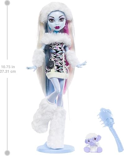 Monster High Booriginal Creeproduction Doll, Abbey Bominable Collectible Reproduction with Doll Stand, Diary & Pet thumbnail 2