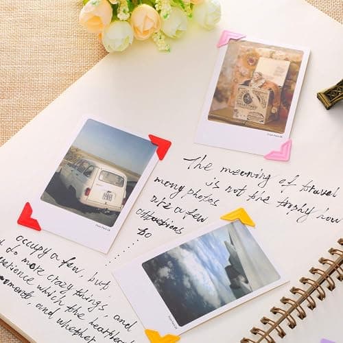360 Count Self-Adhesive Acid Free Photo Corners for Scrapbooks Memory Books (Multicolor) thumbnail 5