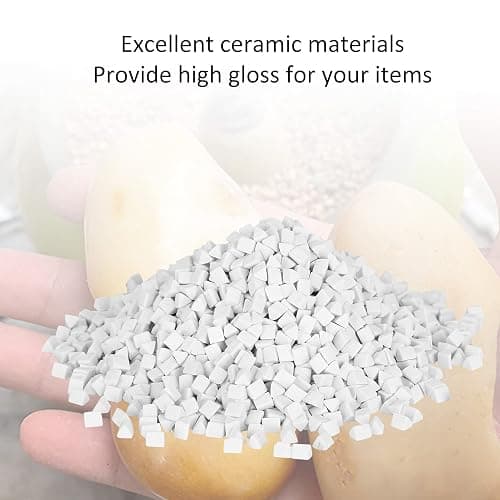 Tumbling Ceramic Filler Media, Triangle Abrasive Pellets Reusable Ceramic Grit Filler Media Rock Tumbling Supplies for All Type Tumblers 1lb thumbnail 3