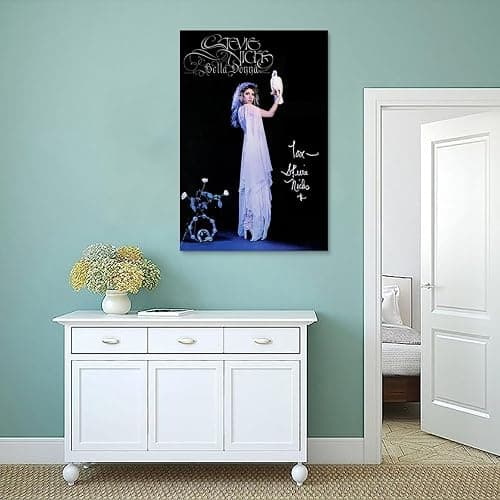 Ockxin Stevie Nicks Fleetwood Mac Poster Singer Rock Band Music Posters for Room Aesthetic Canvas Wall Art Bedroom Decor12x18inch(30x45cm) thumbnail 4