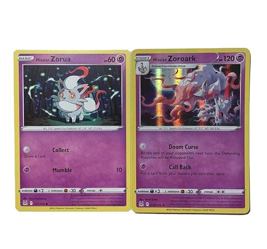 Hisuian Zoroark 076/196 - Lost Origin - Pokemon Evolution Card Set - Holo or Reverse Holo - Image 1