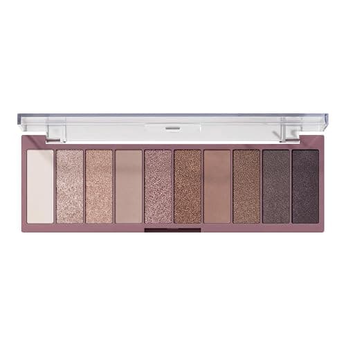 e.l.f. Perfect 10 Eyeshadow Palette, Nude Rose Gold | Ten Ultra-pigmented Shimmer & Matte Shades, Creamy & Blendable Formula, Vegan & Cruelty-free thumbnail 6
