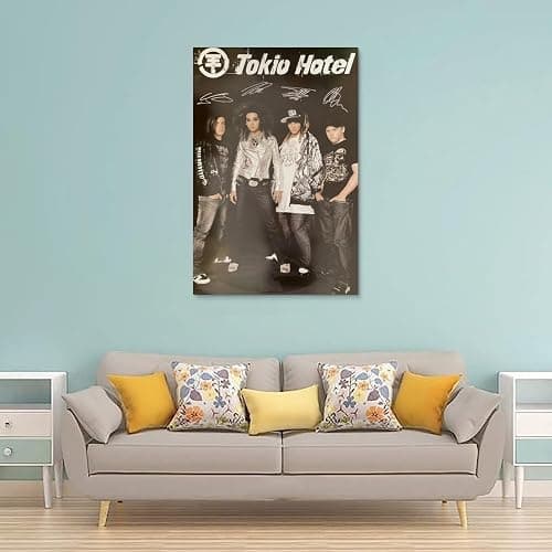 BIBIQ Tokio Poster Hotel Music Posters for Bedroom Aesthetic Wall Decor Canvas Wall Art Gift 12x18inch(30x45cm) thumbnail 2