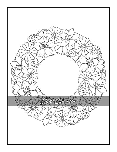 100 Flowers: An Adult Coloring Book with Bouquets, Wreaths, Swirls, Patterns, Decorations, Inspirational Designs, and Much More! thumbnail 59