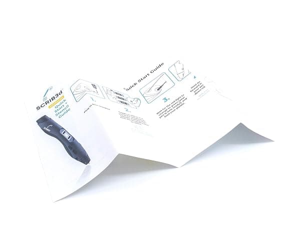 SCRIB3D Advanced 3D Printing Pen with 20 Feet of Filament, Stencil Book, and Project Guide thumbnail 2