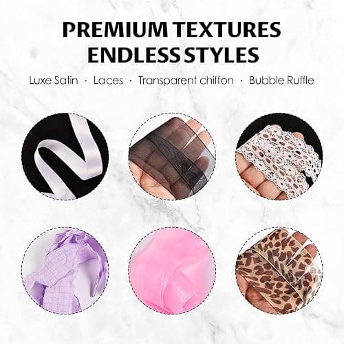 Naplings 6 Pairs Ribbon Shoe Laces for Women, Satin & Leopard Print Flat Laces 47"-55", Cute Replacement for Sneakers Canvas Shoes thumbnail 4