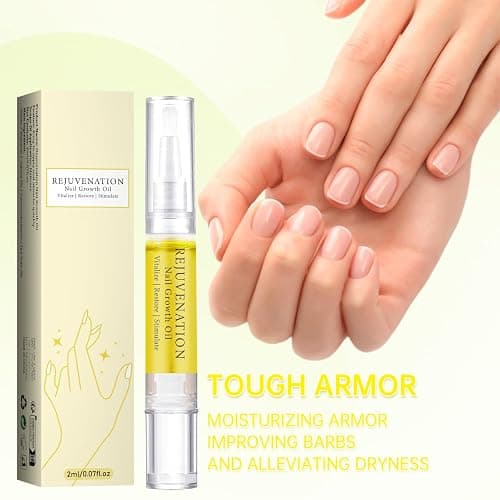Fiorland Nail Growth Oil, Rejuvenation Nail Strengthener & Repair Serum with Nail File- 3 in 1 Formula for Instant Growth, Cuticle Care (3PCS) - 1 Count (Pack of 3) thumbnail 8