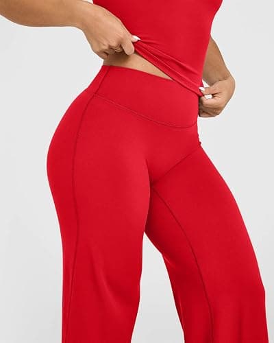OQQ Yoga Pants Women High Waist Stretch Casual Soft Straight Leg Bottoms thumbnail 5