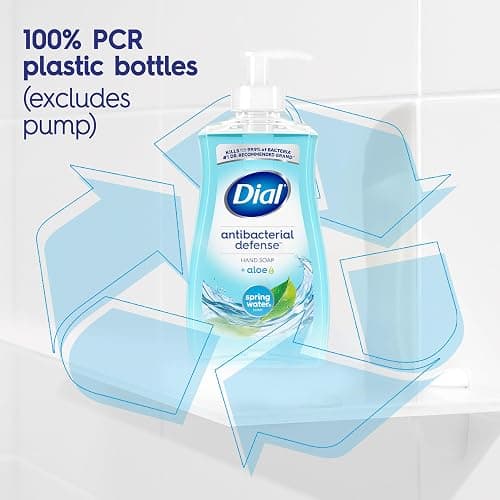 Dial Antibacterial Liquid Hand Soap Refill, Spring Water, 52 fl oz (Pack of 3) - Spring Water - 52 Fl Oz (Pack of 3) thumbnail 6