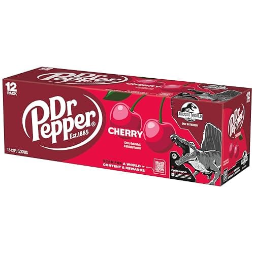 DR PEPPER - CHERRY, 12 OZ, 12 PK - Cherry - 12 Fl Oz (Pack of 12) thumbnail 7