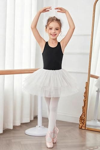 Zaclotre Ballet Leotards for Girls Hollow Back Sleeveless Dance Outfits Gymnastics Leotard Tank Bodysuit thumbnail 7