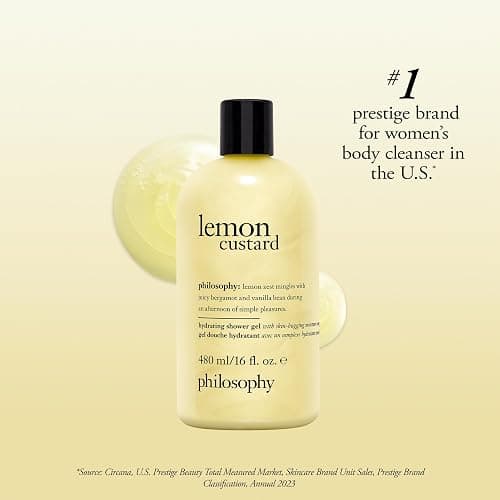 philosophy scent-sational hydrating bath & shower gels - efficiently cleanses, soothes & comforts dry skin - vegan & cruelty free formula thumbnail 4