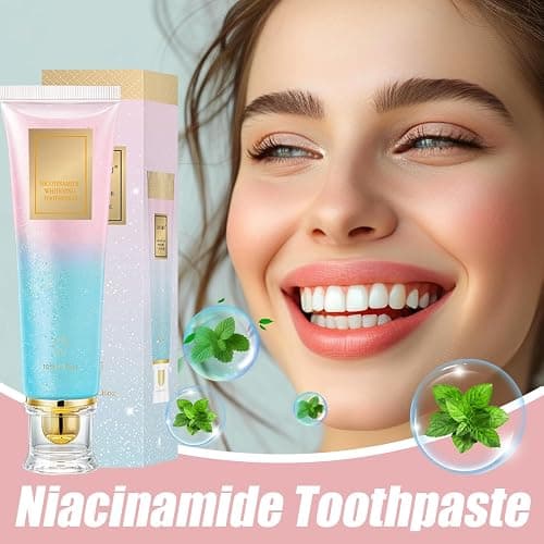Niacinamide Toothpaste,Niacinamide Intensive Toothpaste,Fresh Breath Toothpastes, Remove Tooth Stains (3.8oz) - 1 thumbnail 2