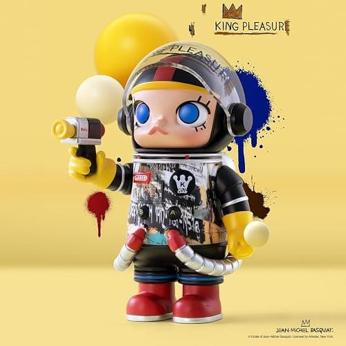 POP MART MEGA Space Molly 100% 2-B Blind Box Figures, Random Design Box Toys for Modern Home Decor, Collectible Toy Set for Desk Accessories, 1PC thumbnail 2