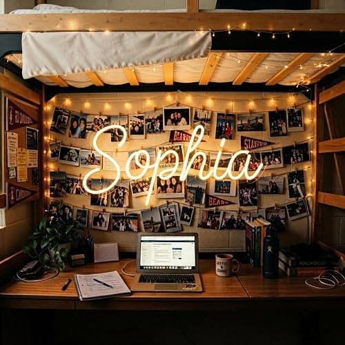 Custom Neon Signs, LED Neon Name Sign Personalized for Gifts Wall Decor, Neon Lights Sign Customizable for Bedroom Wedding Decor Office Beauty Salon Party Prom thumbnail 4