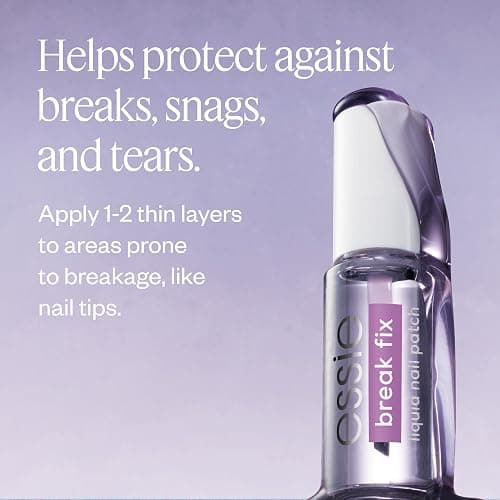 essie Break Fix Liquid Nail Patch, Nail Repair for Damaged Nails, 0.23 fl oz thumbnail 6