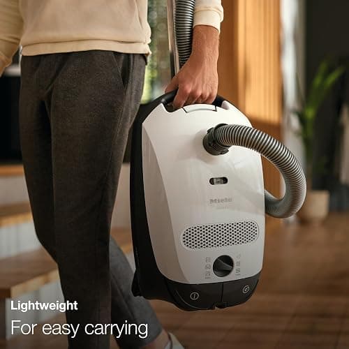 Miele Classic C1 Turbo Team Bagged Canister Vacuum, Tech Blue - Portable, Household thumbnail 2