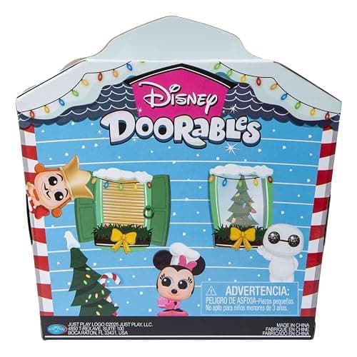 Disney Doorables Series 8 Christmas Countdown Pack, 5 Mystery Figures, Holiday Themed Collectibles Set, Ages 5+ thumbnail 5