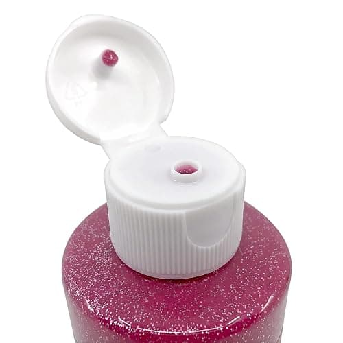 Cra-Z-Art Washable Glitter Paint Bulk Pack 8ct, Assorted Colors 4oz each bottle thumbnail 4