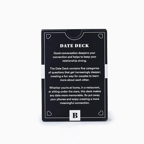BestSelf Date Deck – 50 Conversation Cards Engaging for Couples - Fun and Thought-Provoking Date Night Game - Playing Cards to Unlock Deeper Connection and Intimacy thumbnail 3