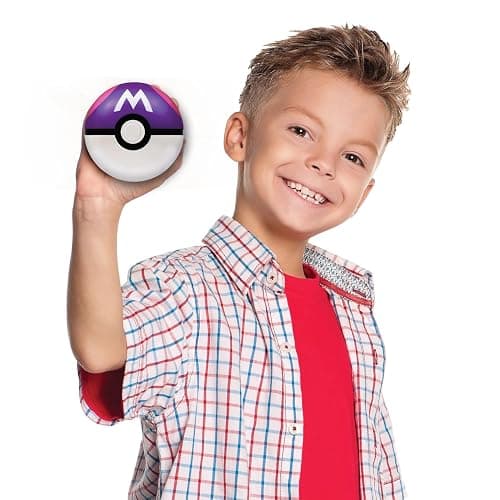 Pokemon Trainer Guess - Ash Adventures - Electronic Guessing Game, Collect 150 Pokemon, Field Guide, Talk to Your Light & Sound Poke Ball, Kids 6+ Brown Box Packaging thumbnail 2
