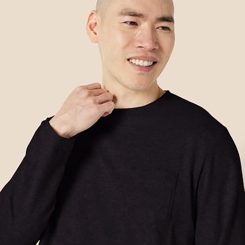 Amazon Essentials Mens Regular-Fit Long-Sleeve T-Shirt thumbnail 4